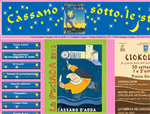 Tablet Screenshot of cassanosottolestelle.it